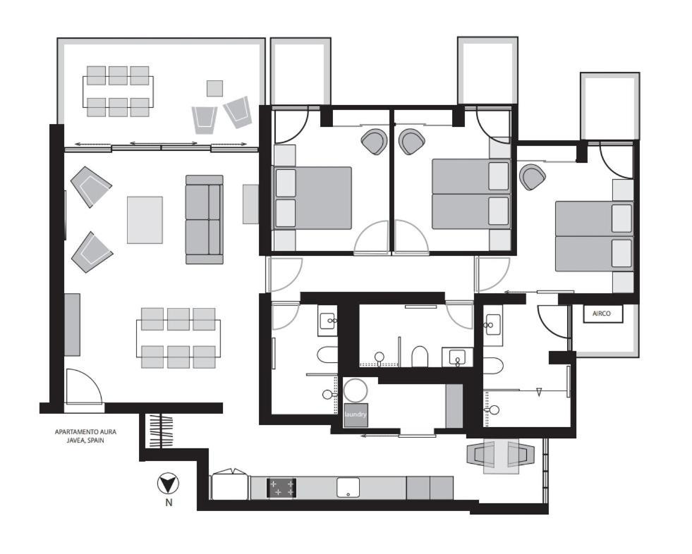 Apartamento Aura Γιαβέα Εξωτερικό φωτογραφία